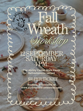 Load image into Gallery viewer, Fall Hoop Wreath Workshop