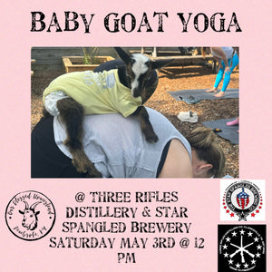 Baby Goat Yoga @ the Brewstillery Clarksville